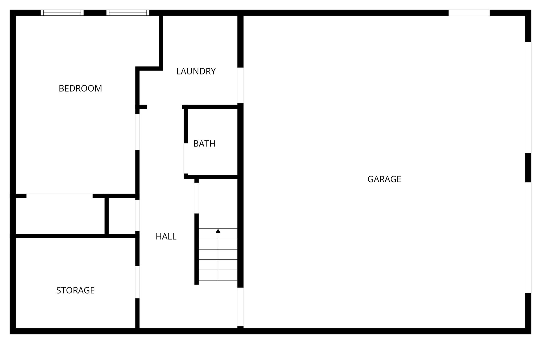 11056 230th St Lower Level floor plan with measurements