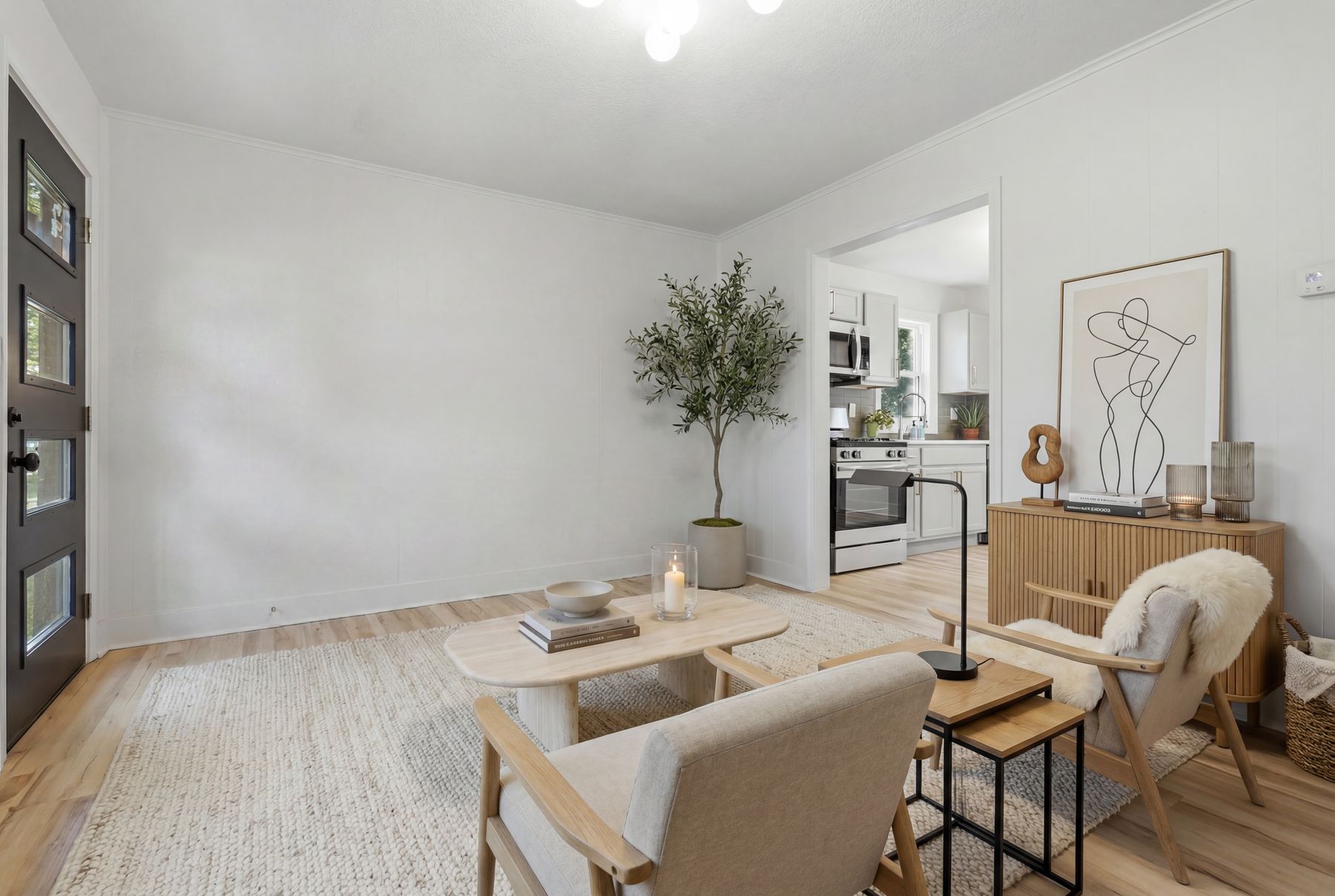 Virtual Staging real estate photo